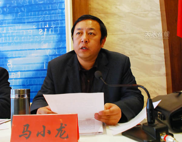 张家川回族自治县县长 马小龙(天水在线资料图片)围绕上述目标,今后