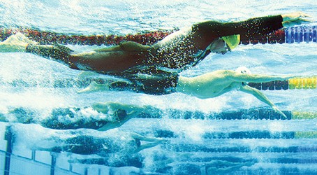 水立方变成水魔方 游泳已打破八项世界纪录