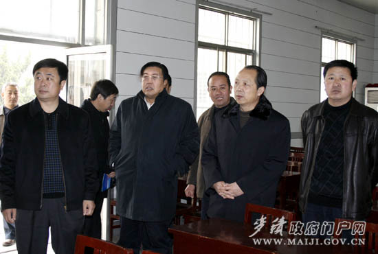 甘肃省委党校常务副校长王渊赴麦积区调研组图