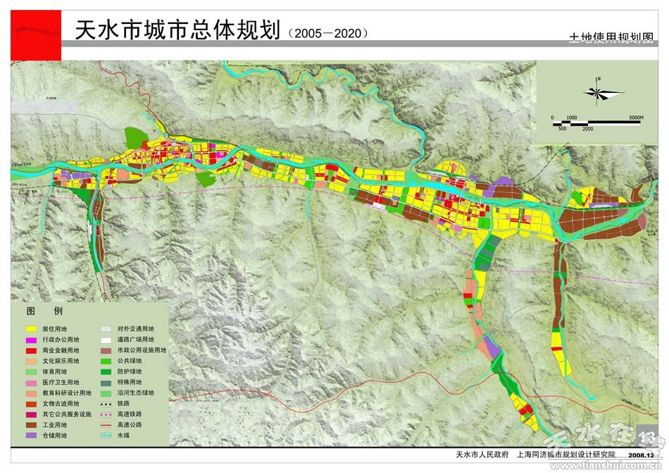 天水在空间资源极其有限的下,麦积区三阳川是未来该市城区空间