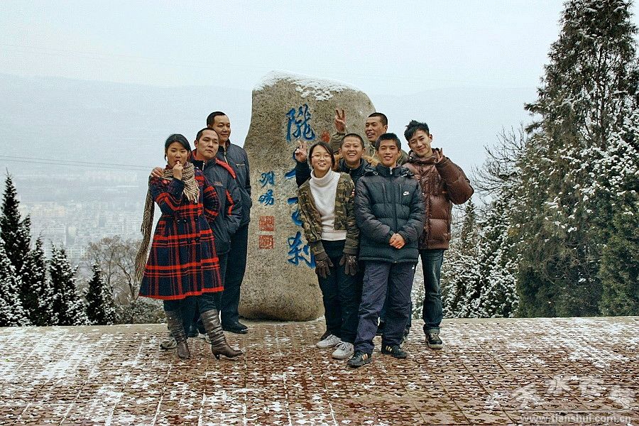 新春佳节,天水旅游景点吸引了很多外地游客(图