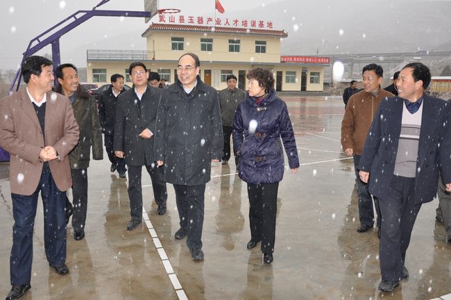 李文卿深入武山县调研春耕生产及项目工作(组图)