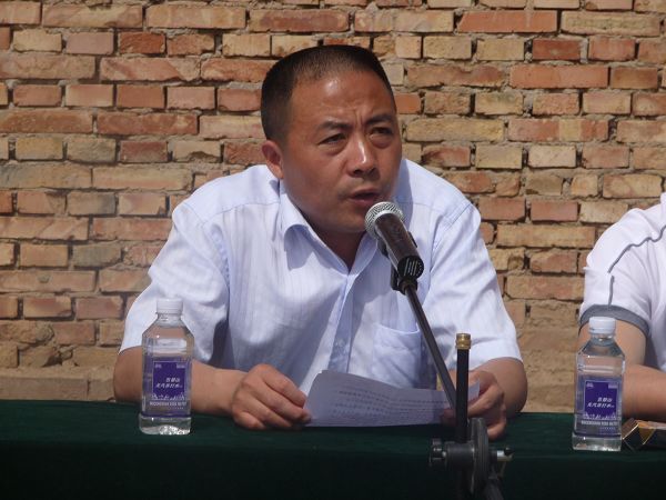 (西部机场集团天水机场总经理任丹鹏讲话)