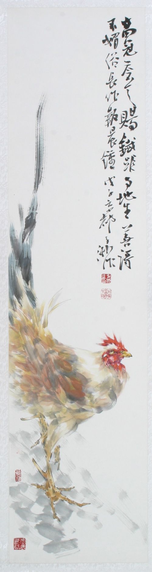 "爱心画家"王子洲8月10日-16日天水义卖作品(图)