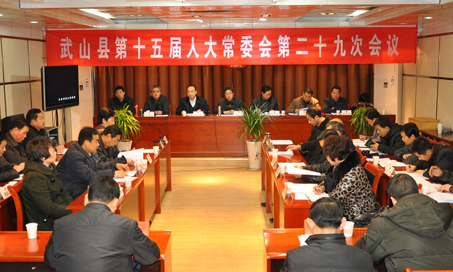 武山县人大常委会决定:任命索鸿宾为县政府代县长(图)