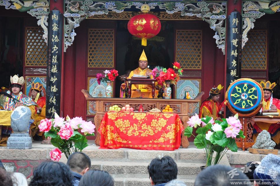 正月初六日,净土寺举行吉祥灌顶大法会(组图)