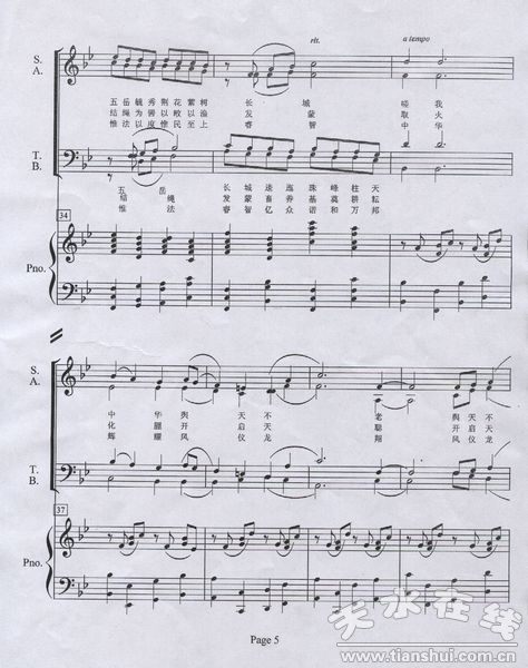 伏羲曲谱_伏羲神天响曲谱