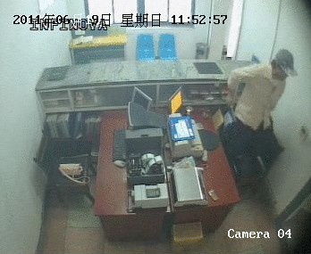 甘肃天水银行抢劫杀人案视频截图公布