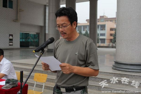 甘肃林职学院召开新生入学教育及军训动员大会