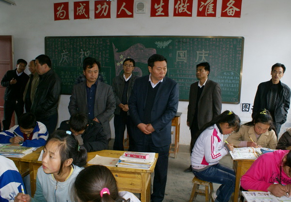 清水县县长马越垠检查丰望,陇东重点工作(组图-天水在线