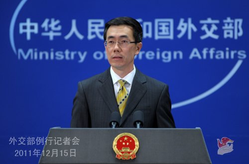 外交部:韩国民间团体示威过激 中方提出交涉