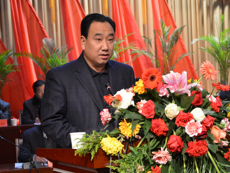 武山县三级干部会议胜利闭幕 张建杰讲话(组图)