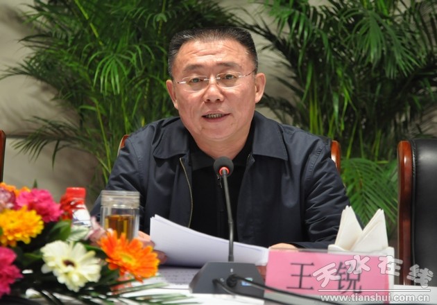 (市长王锐就做好天水地质找矿工作发言)