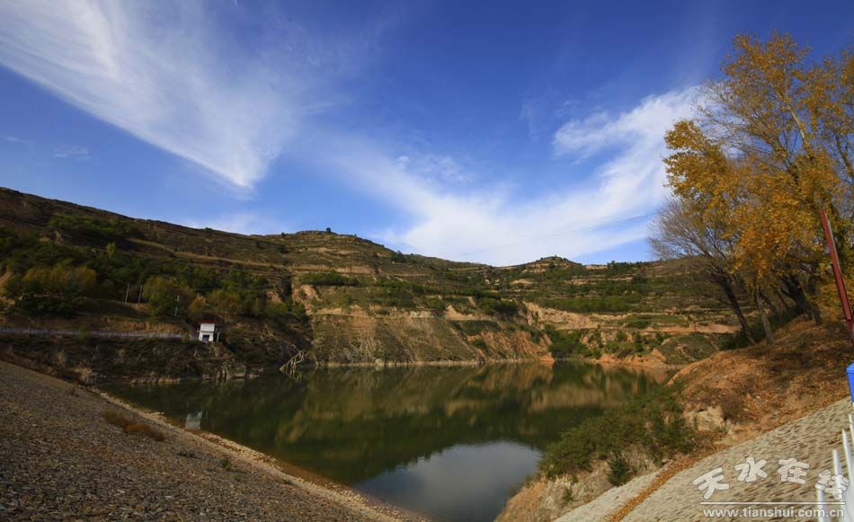 天水在线走进张家川看水利东峡水库组图