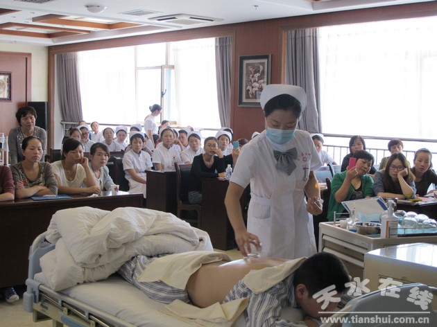 水市中医院举办中医护理技能与健康教育培训班