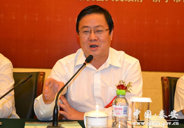 秦安县党政考察团与济宁市外贸企业代表进行座谈(图)