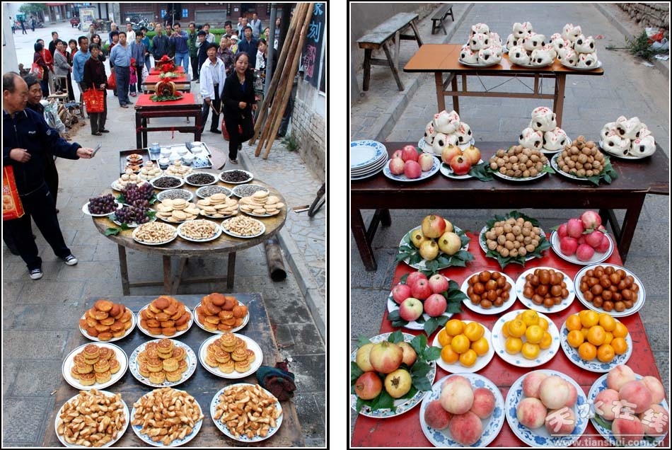 活动安排:    8:30时,迎献饭    9:50时,祭祀典礼    新阳镇唢呐