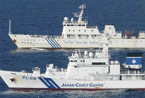 国家海洋局:中国海监船分4编队监视日本船只