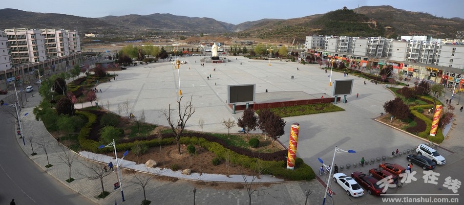 (轩辕广场)近年来,清水县依托轩辕文化历史遗存,风俗节庆等特色文化