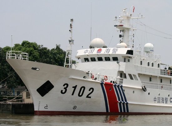 中国海警船出海首航 配直升机提高执法效能