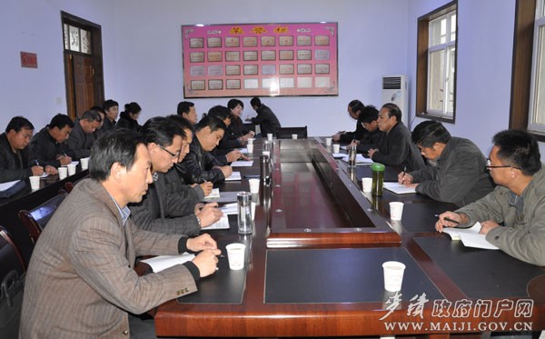 (在麦积镇召开座谈会)