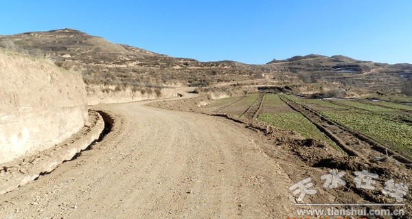 扶贫办为衡吴村联村联户帮建的沙化村组道路项目01.jpg