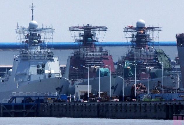 台媒:南海舰队接收大批新舰 实力升至第一