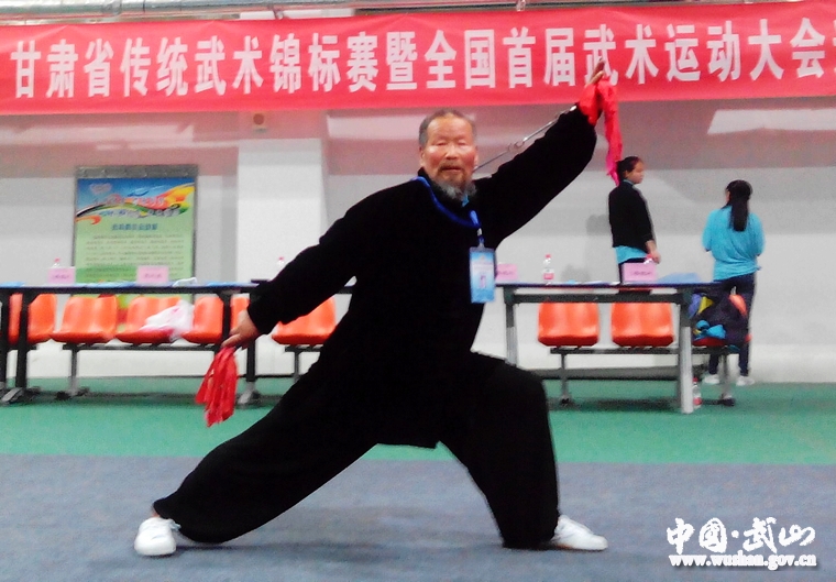 武山代表队在甘肃省传统武术锦标赛上获佳绩(图)