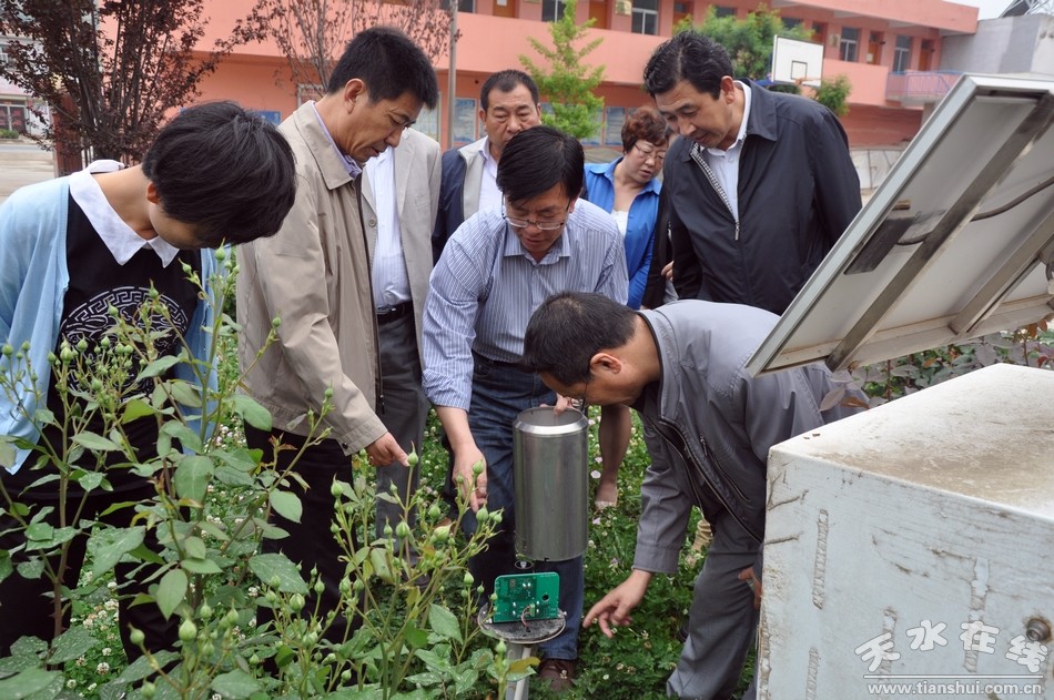 张仲康调研张家川县《气象法》贯彻实施情况(