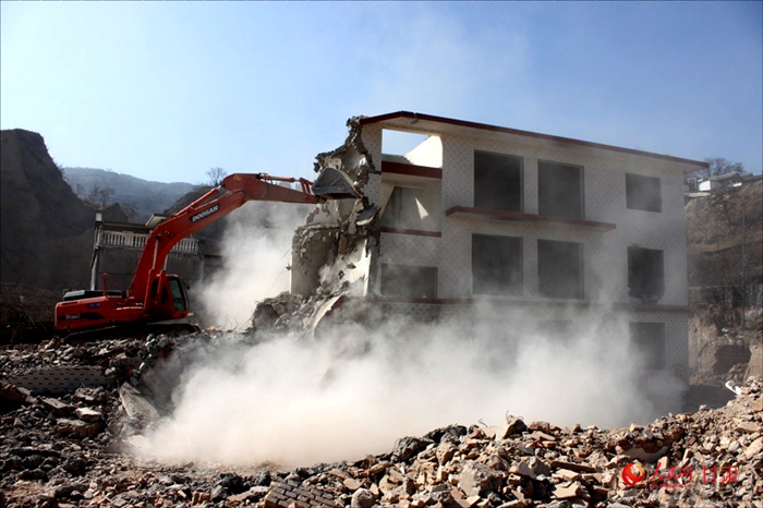 拆除现场