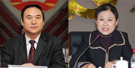 河北石家庄市人大常委会副主任、市总工会主席王俊英(左),保定市人大常委会副主任孟晓灵(右)皆涉嫌严重违纪违法,目前正在接受组织调查。