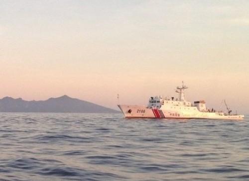 中国4艘海警船中秋节巡航钓鱼岛 已连续巡航31天