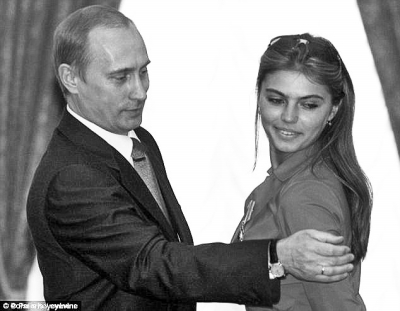 普京和绯闻女友卡巴耶娃中国日报图