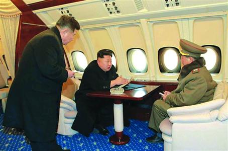 金正恩专机内部首次曝光