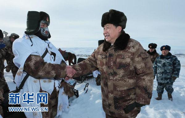 习近平向边防官兵致以新春祝福