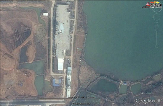 原文配图:谷歌曝光中国建造陆地航母舰队。