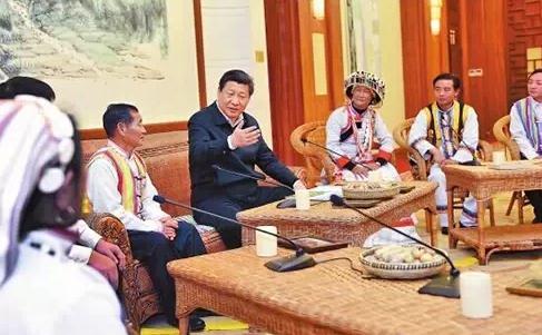 习近平的少数民族“朋友圈”