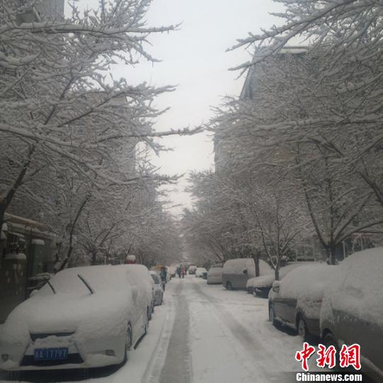 乌鲁木齐持续降雪超过30小时积雪厚度超20厘米