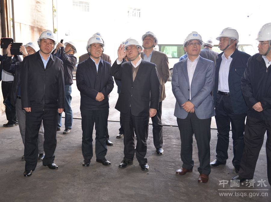 柴金祥带领考察团赴上海,山东火力发电厂考察(图)