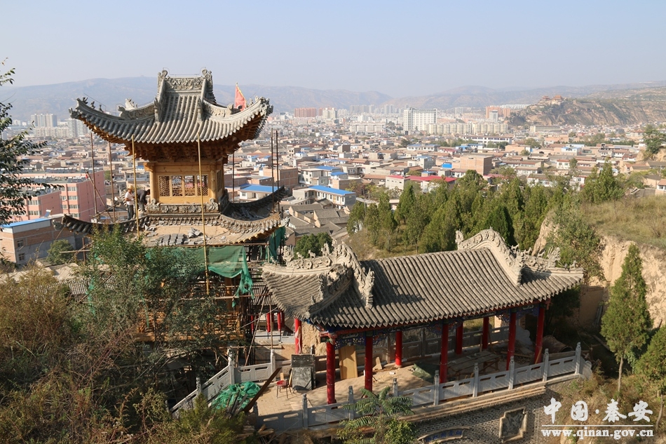 秦安景观可泉流韵圣母慈荫组图