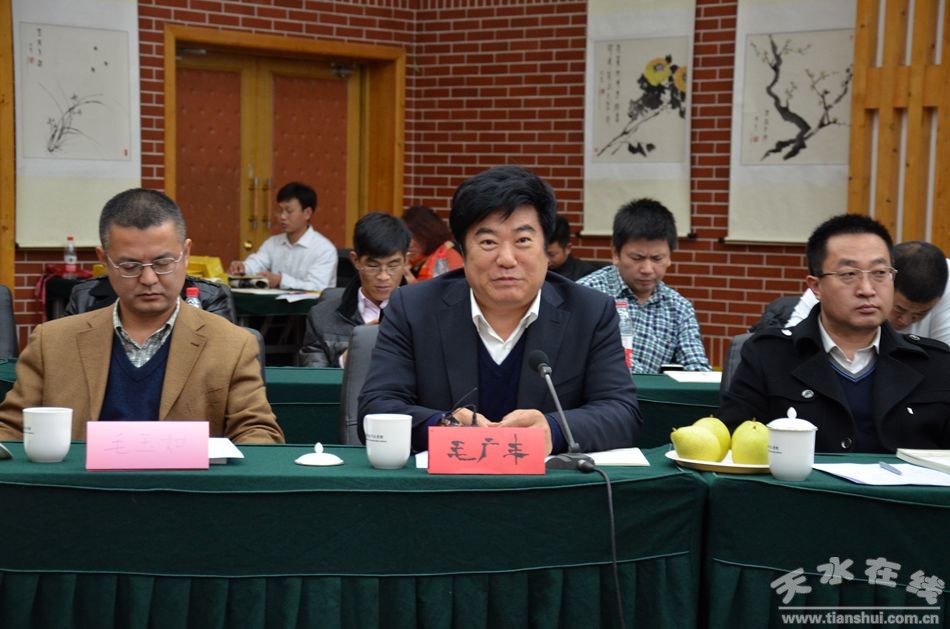 中国美术馆书法篆刻部主任付强发言