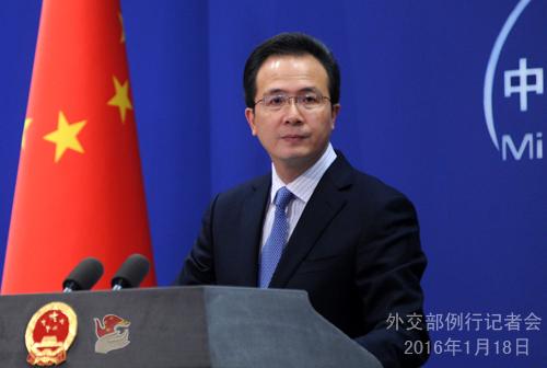 外交部:敦促美方恪守坚持一个中国政策