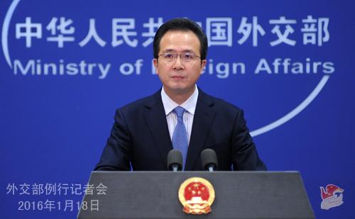 外交部:敦促美方恪守坚持一个中国政策