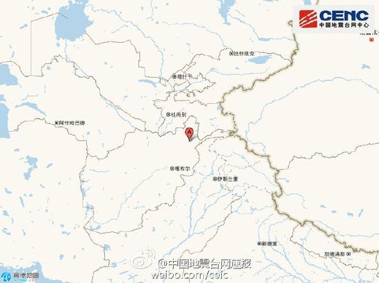阿富汗兴都库什地区发生7.3级地震