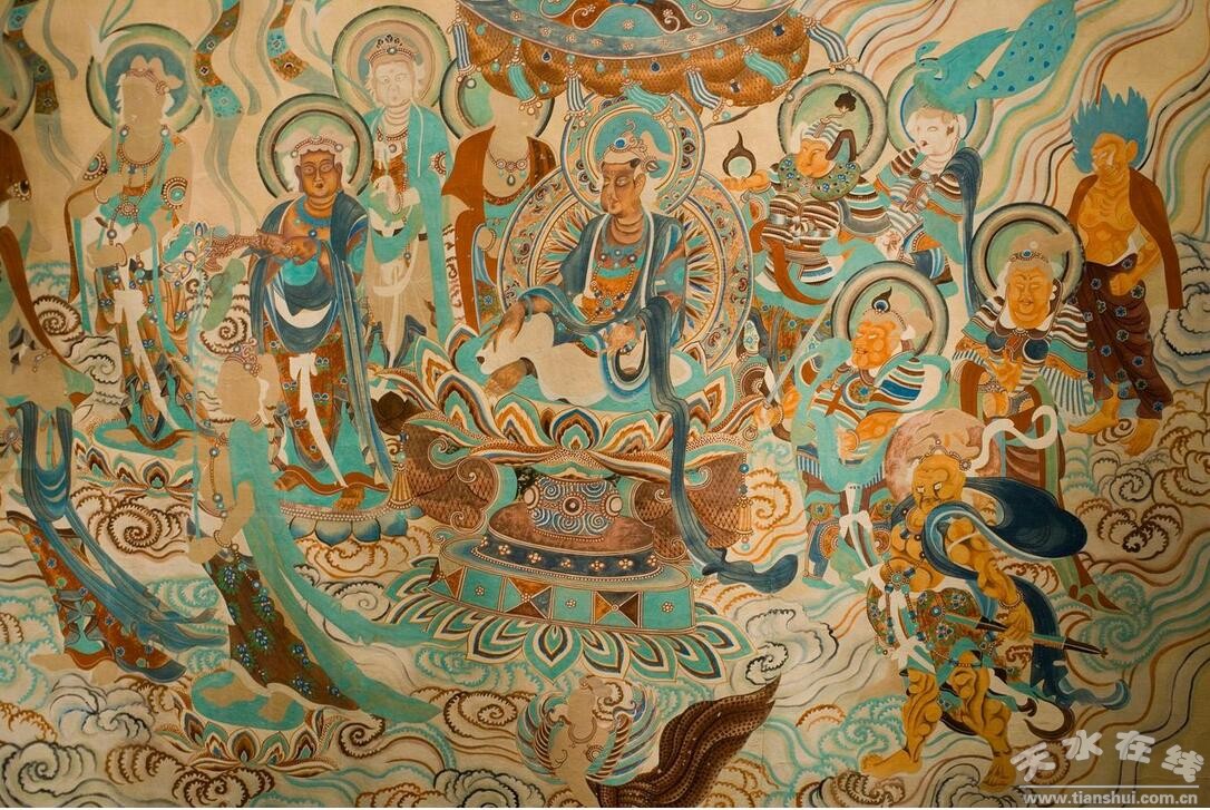 (敦煌莫高窟壁画)
