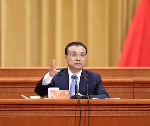 李克强总理讲话。新华社 庞兴雷 摄 李克强总理讲话。新华社 庞兴雷 摄