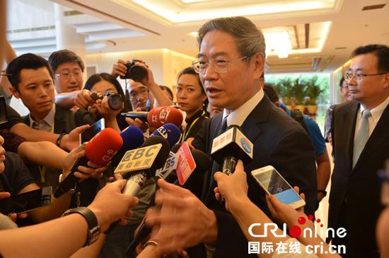 中共中央台办、国务院台办主任张志军就台湾“导弹误射”事件接受访问。