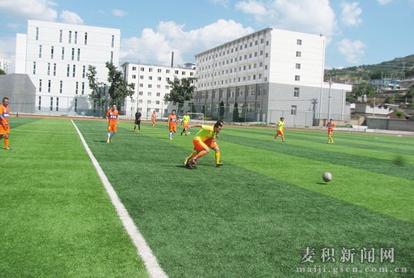 天水市跃越凯达杯甲级业余足球联赛闭幕(图