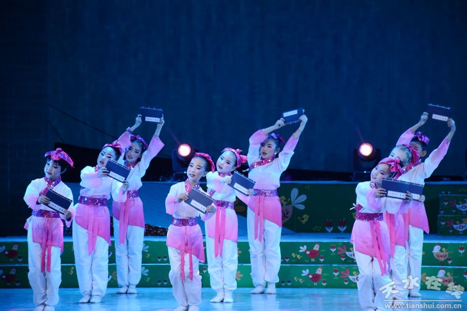 天水市第三届少儿春节联欢晚会举行第二场演出(图)