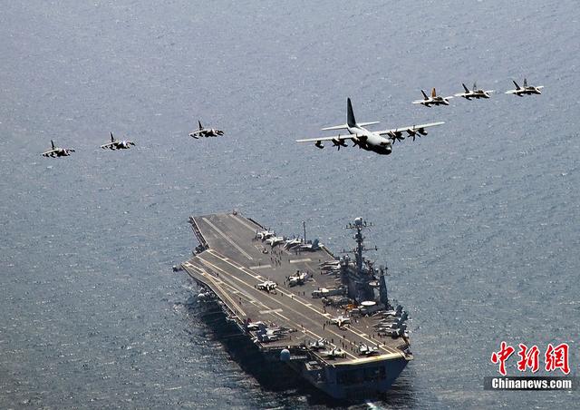 美韩敏感时刻启动关键决断演习 F35、航母出动